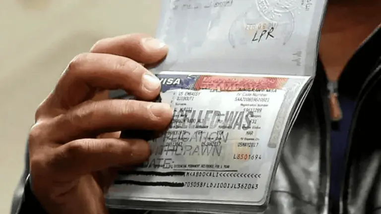 Revocación de visas de los Estados Unidos