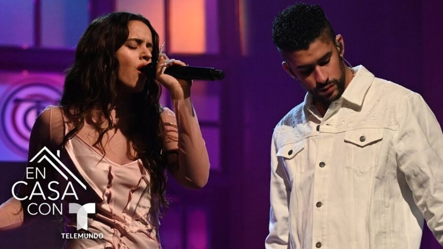 Rosalía y Bada Bunny