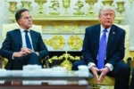 Imagen de archivo de una reunión en la Casa Blanca entre el presidente de EE.UU., Donald Trump, y el secretario general de la OTAN, Mark Rutte.