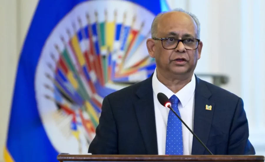 Albert Ramdin, secretario general de la OEA