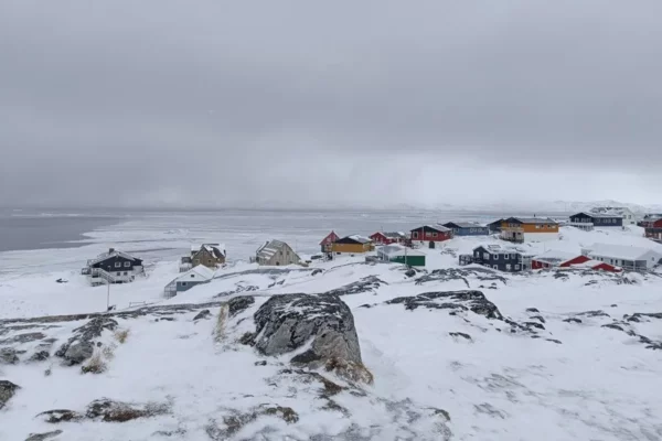 Imagen de archivo de Nuuk, capital de Groenlandia.