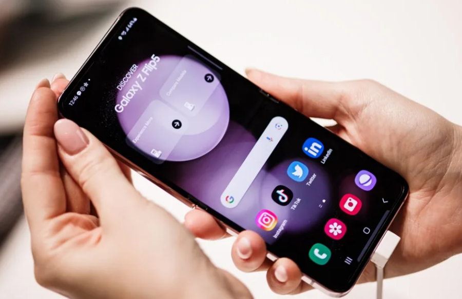 dispositivo de la empresa Samsung