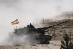 Militares españoles con un Leopard 2.