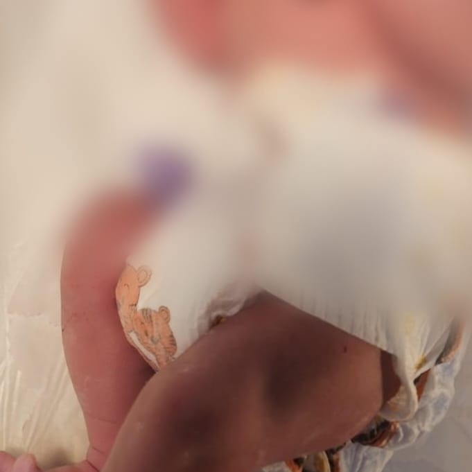 Hijo de Marianny Encarnación nacido en Los Mina