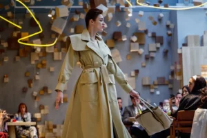 Foto de archivo tomada el 14/02/2025 del desfile de la casa Maison Mesa.