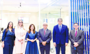 Magdalena Jáquez, Mónica Ceballos, Rebeca Meléndez, Rafael Genao, José Luis Ventura y  Joel Díaz.