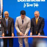 David Collado inaugura el stand dominicano en feria de Colombia