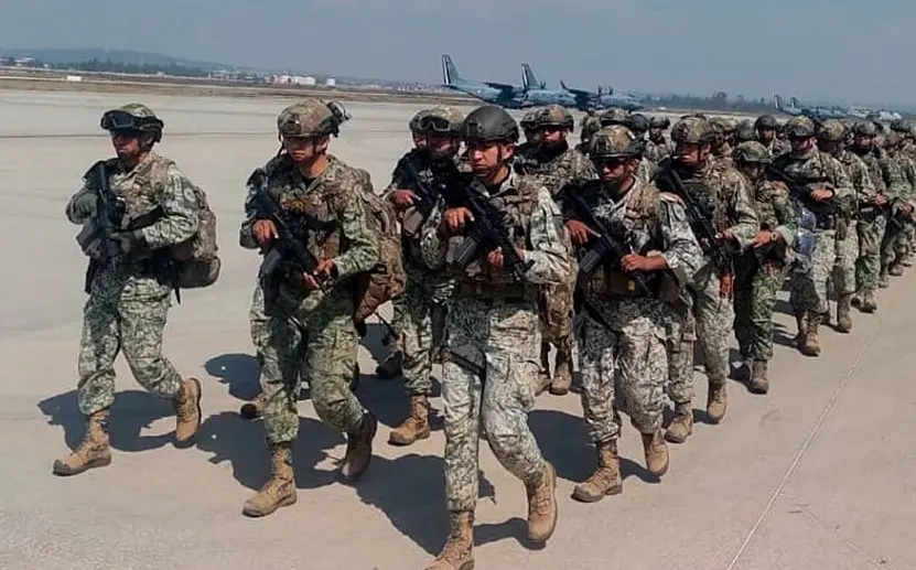 Hay 2 mil soldados que refuerzanla  seguridad en Jalisco.
