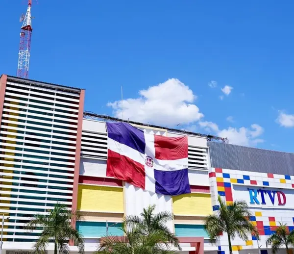 Fachada de Radio Televisión Dominicana.  Archivo