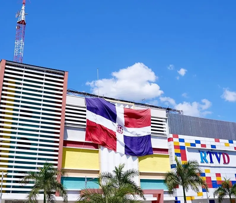 Fachada de Radio Televisión Dominicana.  Archivo