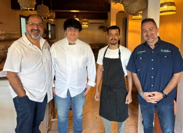 Tomás Lucero, Eduardo Zorrilla, Tomás Nobo y Thomas Sartori.