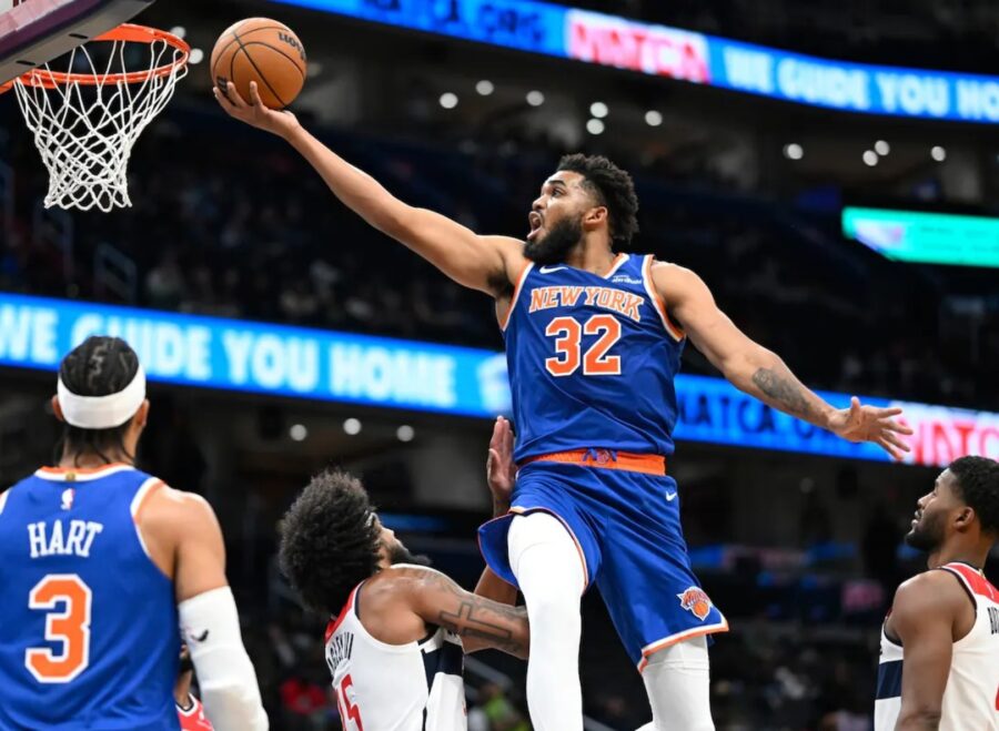 Karl Towns se esfuerza en dar lo mejor de sí para elevar  nombre de República Dominicana.