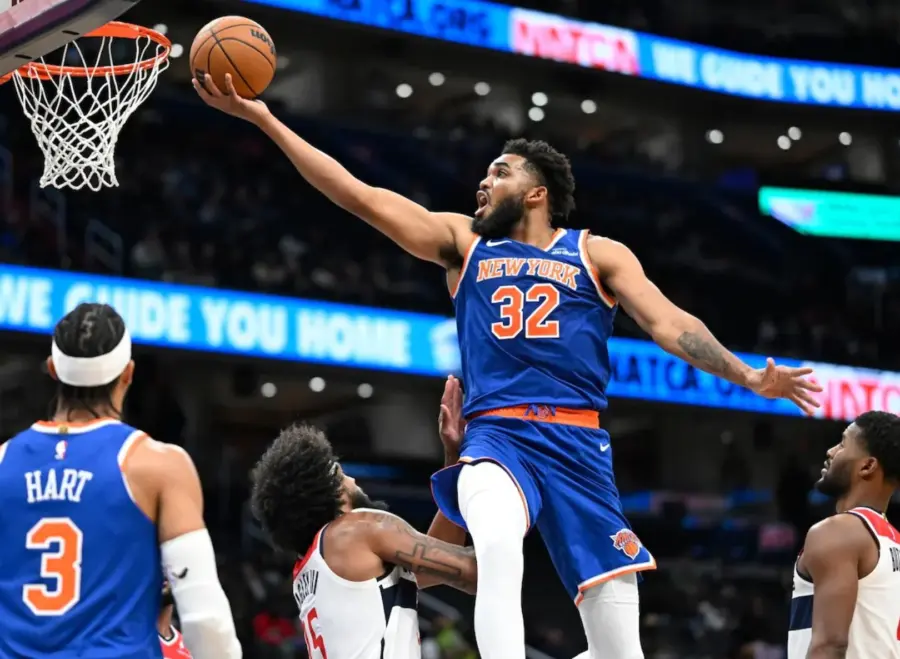 Karl Towns se esfuerza en dar lo mejor de sí para elevar  nombre de República Dominicana.