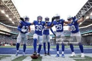 Los Seahawks de Seattle,  trabajan fuerte para vencer a los Patriots, el próximo domingo.