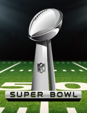 Trofeo que se  disputará en ell Super Bowl este domingo.