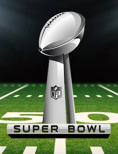 Trofeo que se  disputará en ell Super Bowl este domingo.