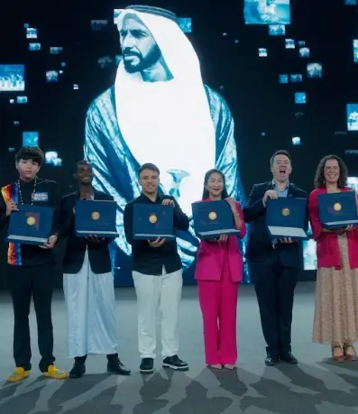 Parte de los ganadores de ediciones anteriores.