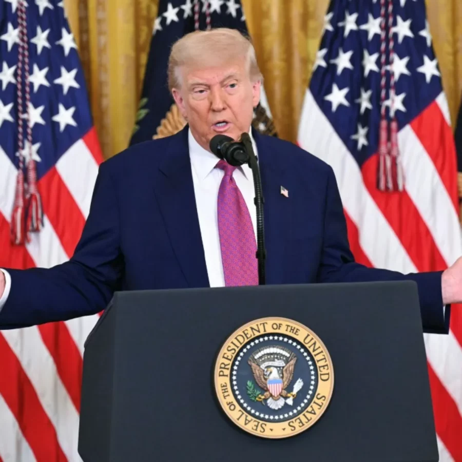 El presidente de Estados Unidos, Donald Trump