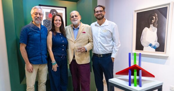 Rodrigo Herrera, Eva López, Pedro Ramón López Oliver y Máximo López.