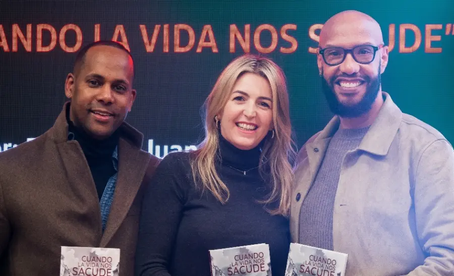Fran Sánchez,  Juan Rojas  y Jaione Damián.