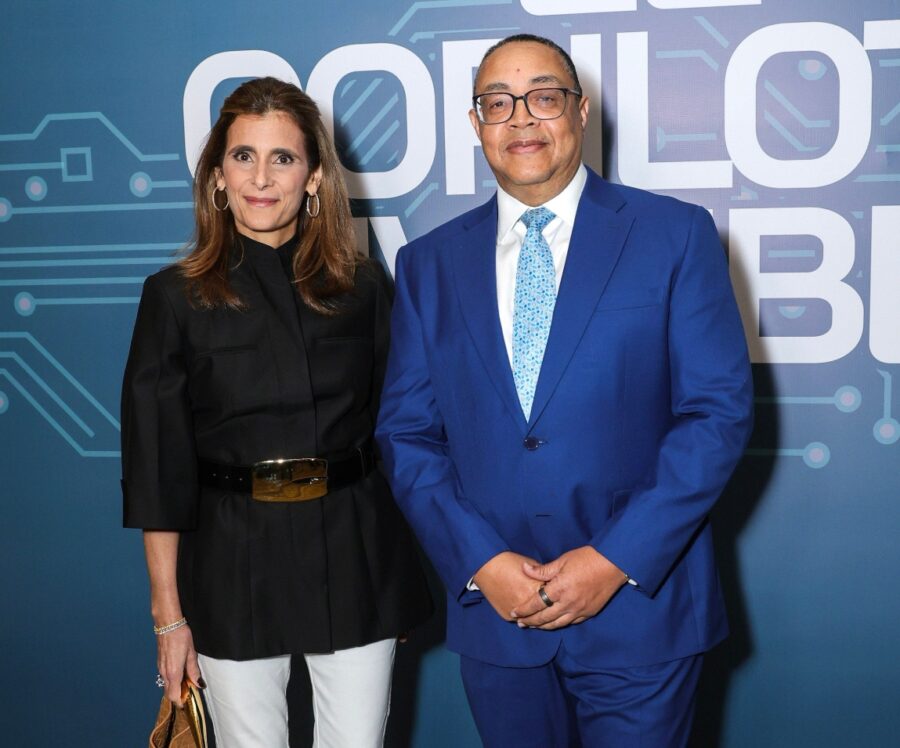 Ligia Bonetti y Víctor Bautista.