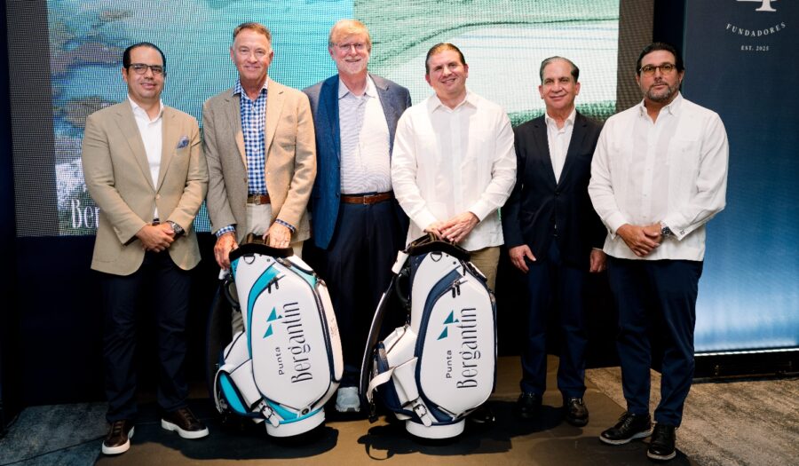 Pantaleón Salcedo, Davis Love III, Beau Welling, Andrés Marranzini, Fernando Rosario y Enrique Valverde.