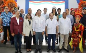 José Ignacio Paliza y Roberto Ángel Salcedo encabezan la rueda de prensa.