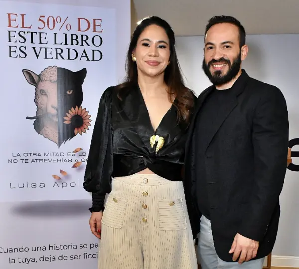 Luisa Apolinar y Brian Valdez.