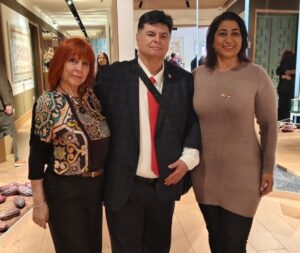 Karmen Garrido, Armando de la Garza y Yenny Polanco Lovera.