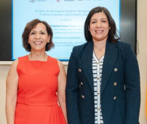 Mildred Minaya y Belmarys Rodríguez.