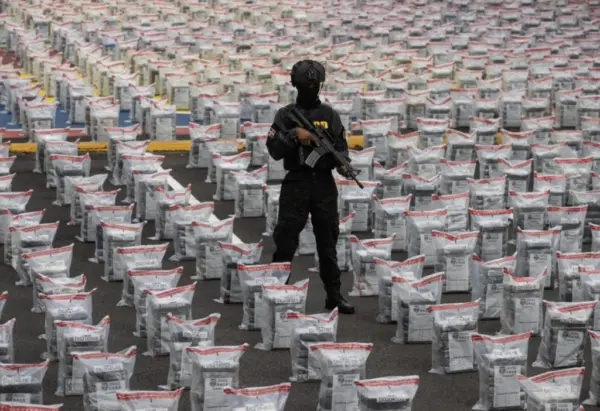 La embarcación salió de La Guajira, en Colombia, una zona clave en las rutas del narcotráfico hacia el Caribe. archivo