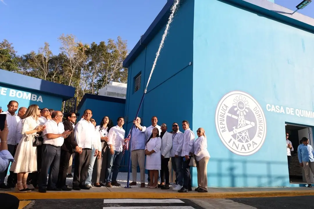 Presidente Abinader inaugura acueducto de Monción en Santiago Rodríguez