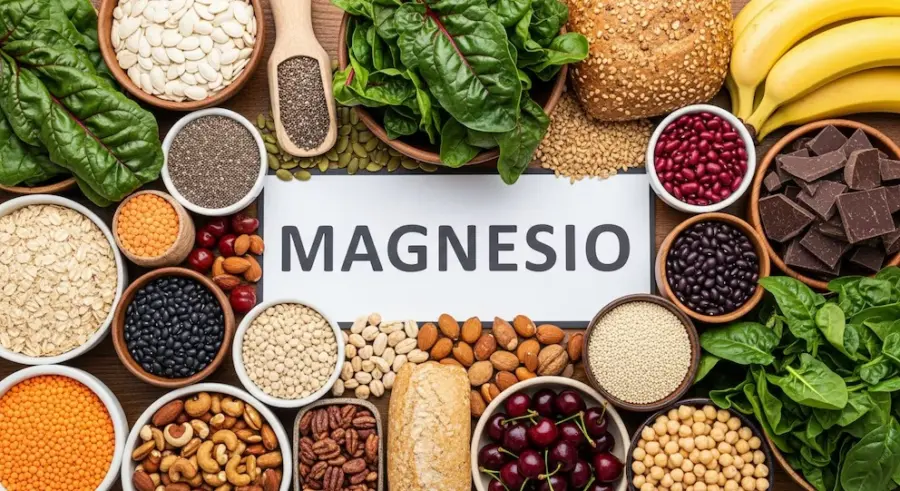 Una dieta equilibrada aporta suficiente magnesio para la mayoría de las personas.