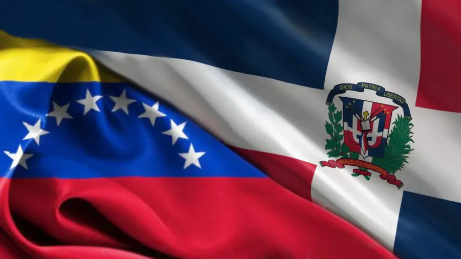Banderas-Venezuela-y-Dominicana