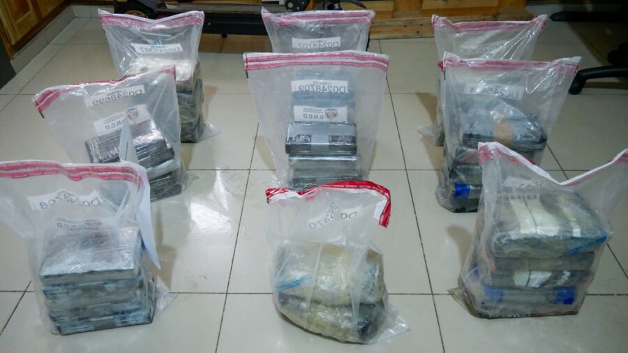 Cocaína en embarcación