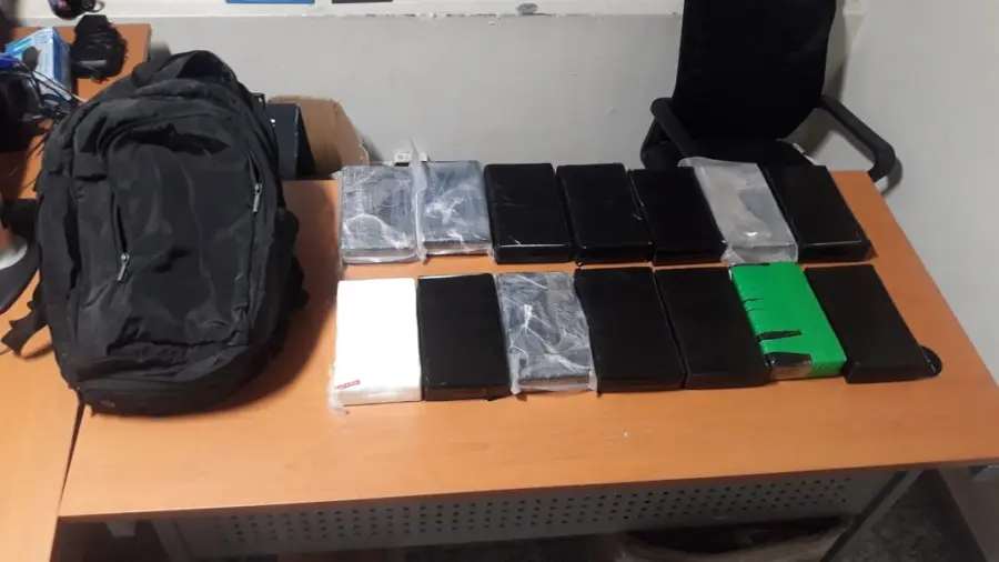 Croata con cocaína