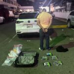 DNCD detiene a hombre con cinco paquetes de cocaína durante operativo en Boca Chica