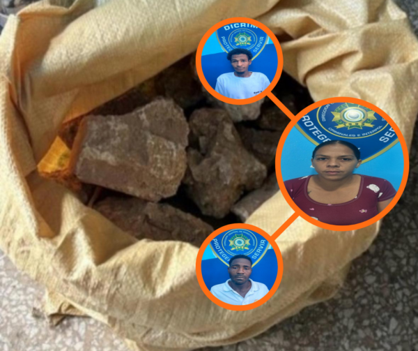 Los arrestados son Julio Adorfo Aquino Solano, alias “Rolandito”, Julio Laureno Santana, conocido como “Julio” y Yufreisi Martínez Sánchez.