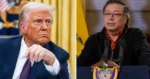 Donald Trump y Gustavo Petro