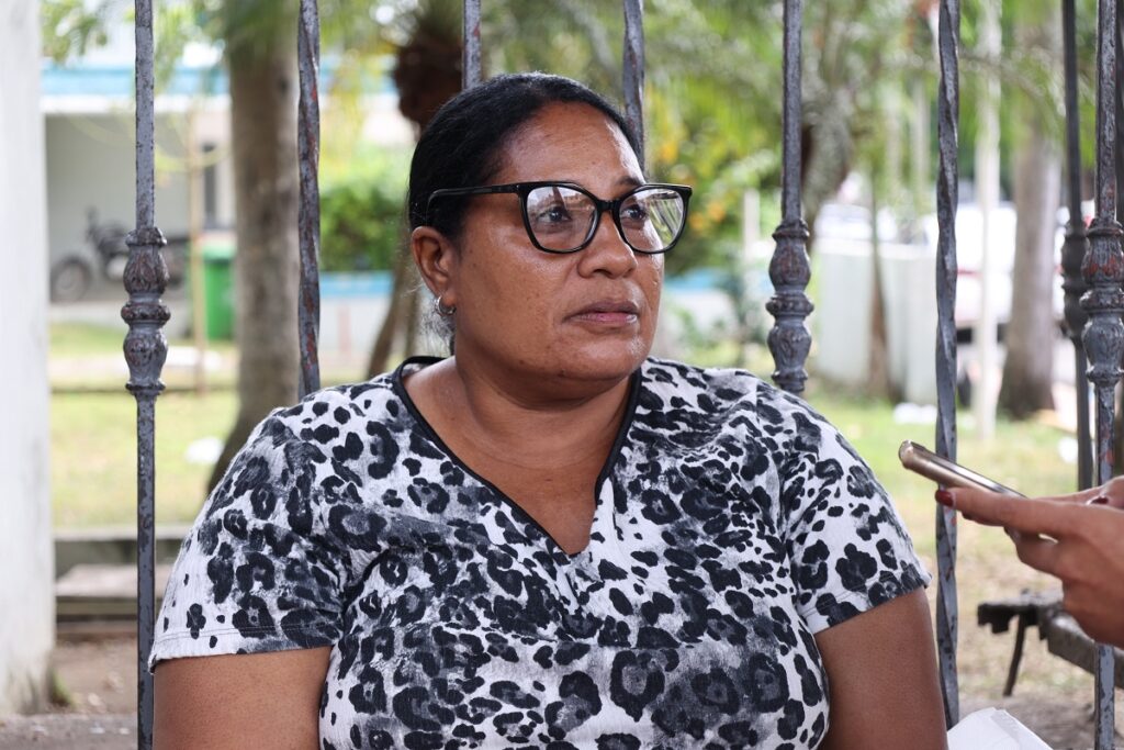 Pacientes y familiares como Aracelis Buret, apuestan a mejoras con nuevo director del Hospital Gautier. Chaimy Soriano 