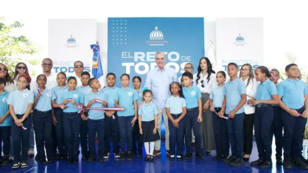 El presidente Luis Abinader
