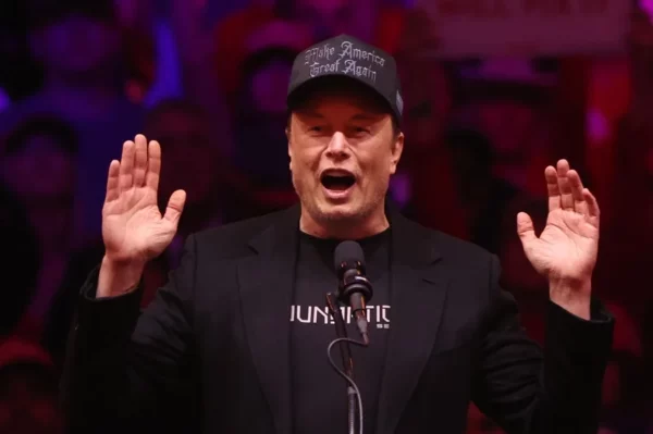 Fotografía de archivo del magnate Elon Musk.