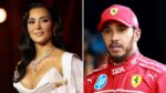 Kim Kardashian y Lewis Hamilton debutaron como pareja en el Super Bowl LX, desatando rumores de romance en redes sociales