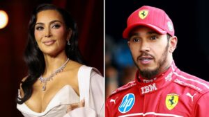 Kim Kardashian y Lewis Hamilton debutaron como pareja en el Super Bowl LX, desatando rumores de romance en redes sociales
