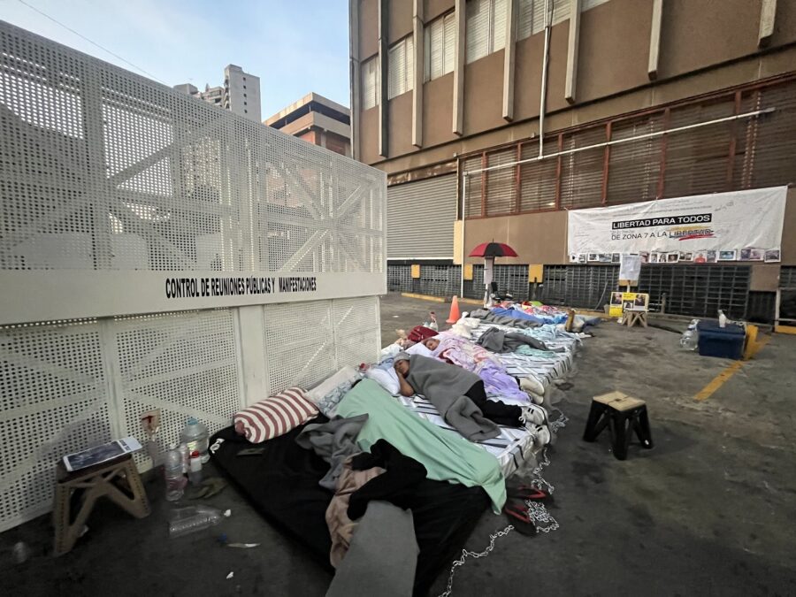 Familiares de presos políticos en Venezuela