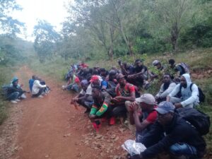 Haitianos detenidos enero