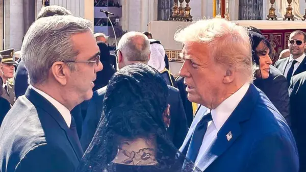Luis Ainader y Donald Trump