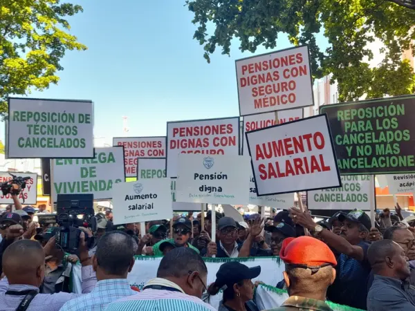 Marcha de trabajadores agropecuarios