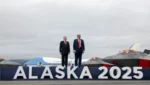 El presidente de EE.UU., Donald Trump (d) y el líder ruso, Vladimir Putin, el pasado mes de agosto en Anchorage, Alaska.