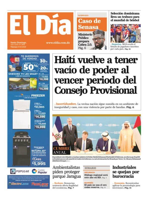 Portada impresa 06-02-2026